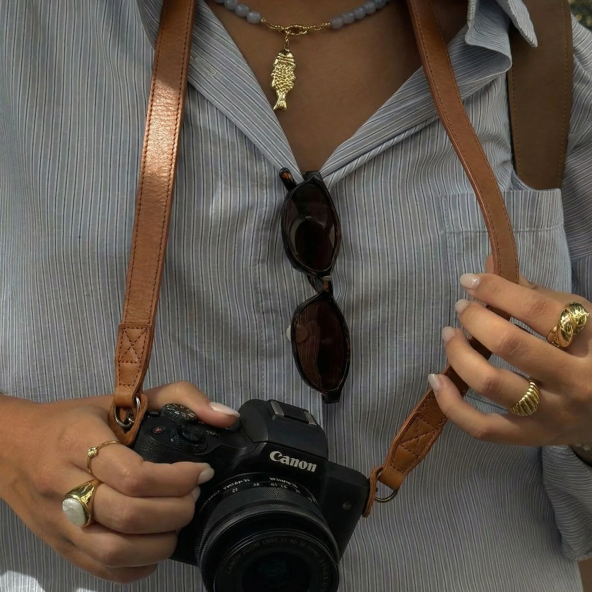 Retropia® Leather Camera Strap - Image 4
